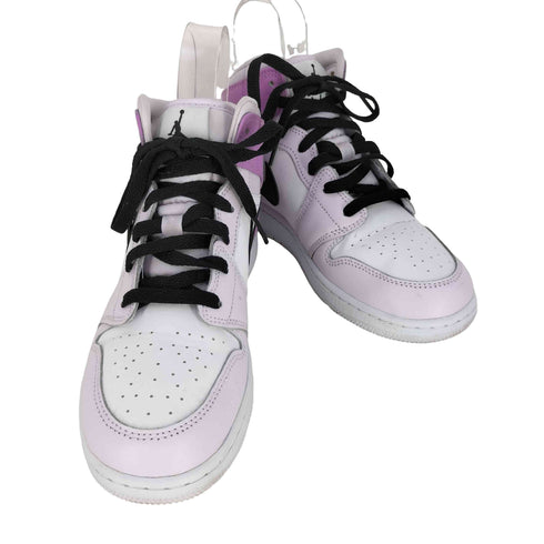 ジョーダンブランド JORDAN BRAND GS Air Jordan 1 Mid Barely Grape レディース JPN:24