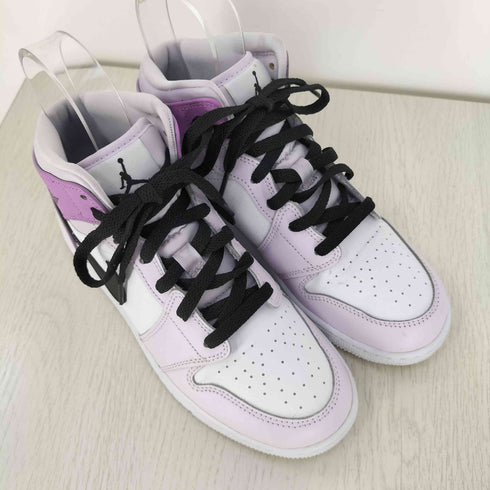 ジョーダンブランド JORDAN BRAND GS Air Jordan 1 Mid Barely Grape レディース JPN:24
