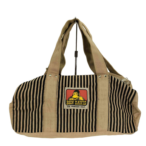ベンデイビス BEN DAVIS ストライプミニボストンバッグ メンズ