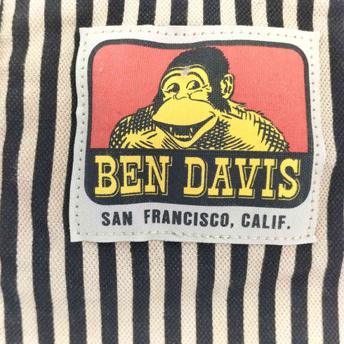 ベンデイビス BEN DAVIS ストライプミニボストンバッグ メンズ