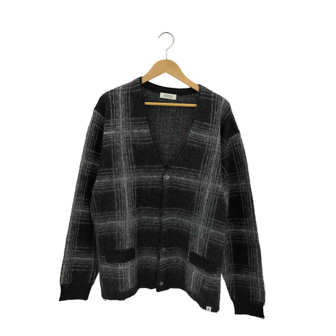 ラディアル RADIALL ROBBER DUB CARDIGAN SWEATER L/S モヘアカーディガン メンズ import:L
