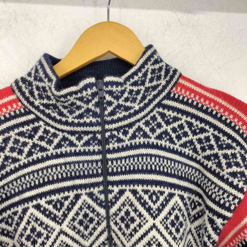 エルエルビーン L.L.Bean 香港製 ノルディック柄ハーフジップセーター メンズ import:L