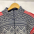 エルエルビーン L.L.Bean 香港製 ノルディック柄ハーフジップセーター メンズ import:L