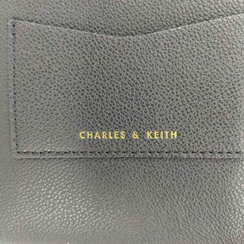 チャールズアンドキース CHARLES&KEITH GEOMETRIC TOP HANDLE CHAIN LINK BAG ジオメトリック トップハンドル チェーンリンク バッグ レディース