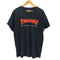 スラッシャー THRASHER ロゴ プリント クルーネック S/S Tシャツ メンズ import:L