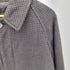ユニクロ UNIQLO チェック柄シングルブレスト ステンカラーコート メンズ