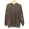 N NUMBER 22AW LOOPBACK EMBROIDERY CREWNECK SWEATSHIRT メンズ JPN:3