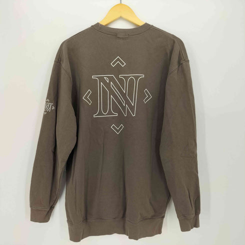 N NUMBER 22AW LOOPBACK EMBROIDERY CREWNECK SWEATSHIRT メンズ JPN:3