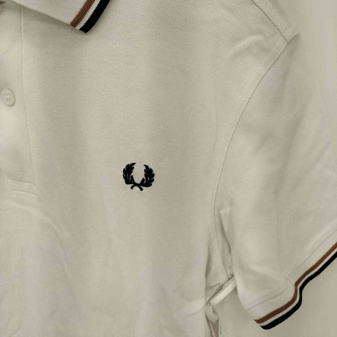 フレッドペリー FRED PERRY ワンポイントロゴ刺繍 半袖ポロシャツ メンズ import:M