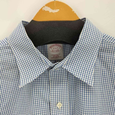 ブルックスブラザーズ BROOKS BROTHERS ギンガムチェックシャツ メンズ 17-6/7