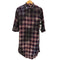 シヴァーライズ CIVARIZE Graffity Long check shirt ロング チェック シャツ Y2K メンズ JPN:44