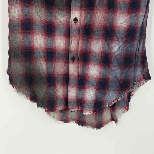 シヴァーライズ CIVARIZE Graffity Long check shirt ロング チェック シャツ Y2K メンズ JPN:44