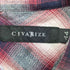 シヴァーライズ CIVARIZE Graffity Long check shirt ロング チェック シャツ Y2K メンズ JPN:44
