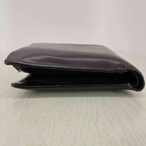ポールスミス Paul Smith ロゴ刻印 レザー二つ折り財布 メンズ