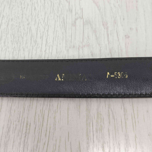 型押しレザーベルト メンズ