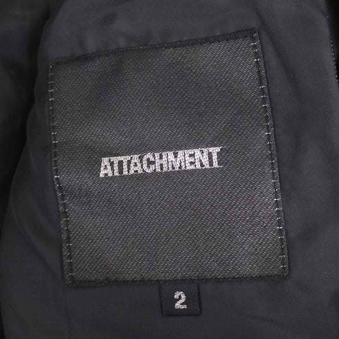 アタッチメント ATTACHMENT コーティング加工 ダウンベスト メンズ 2