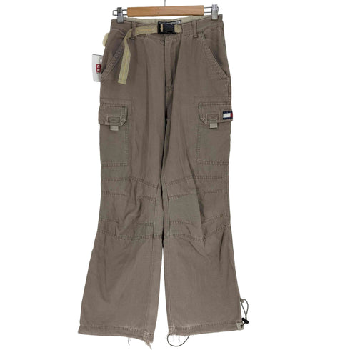 トミーヒルフィガー TOMMY HILFIGER 90-2000s 香港製 ロゴパッチ カーゴパンツ レディース 31