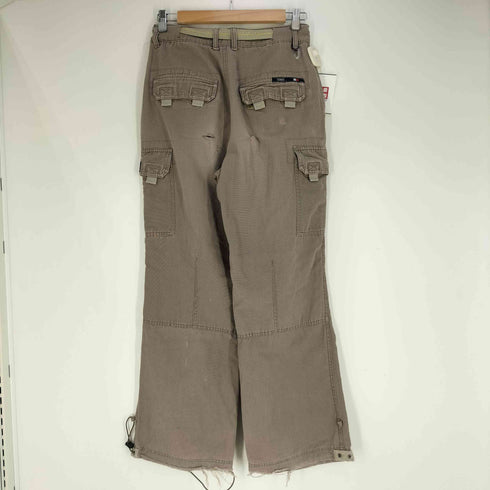 トミーヒルフィガー TOMMY HILFIGER 90-2000s 香港製 ロゴパッチ カーゴパンツ レディース 31