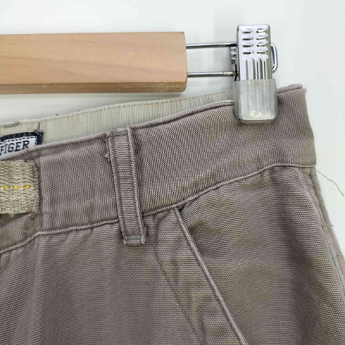 トミーヒルフィガー TOMMY HILFIGER 90-2000s 香港製 ロゴパッチ カーゴパンツ レディース 31