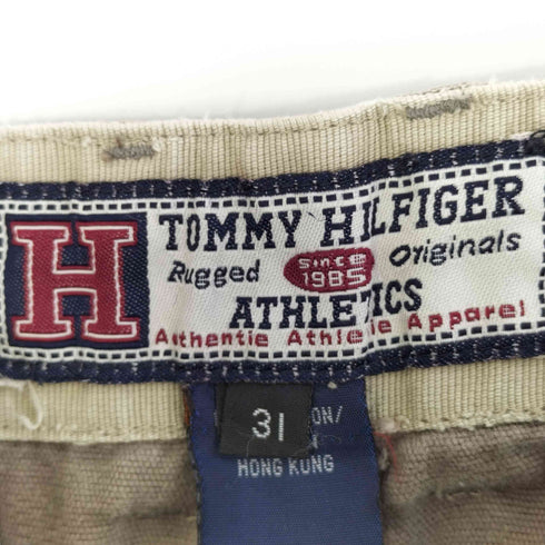 トミーヒルフィガー TOMMY HILFIGER 90-2000s 香港製 ロゴパッチ カーゴパンツ レディース 31