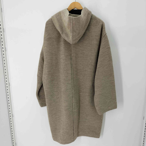 SCHEIBER EXCLUSIVE オーストラリア製 コンチョボタン フーデットコート レディース  46