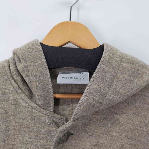 SCHEIBER EXCLUSIVE オーストラリア製 コンチョボタン フーデットコート レディース  46