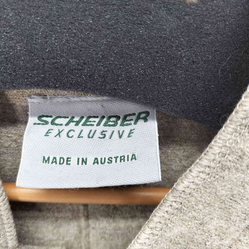 SCHEIBER EXCLUSIVE オーストラリア製 コンチョボタン フーデットコート レディース  46