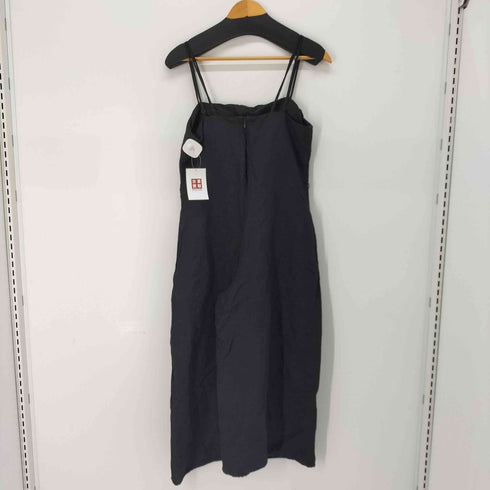 ザラ ZARA リネンブレンド キャミソールワンピース レディース import:M