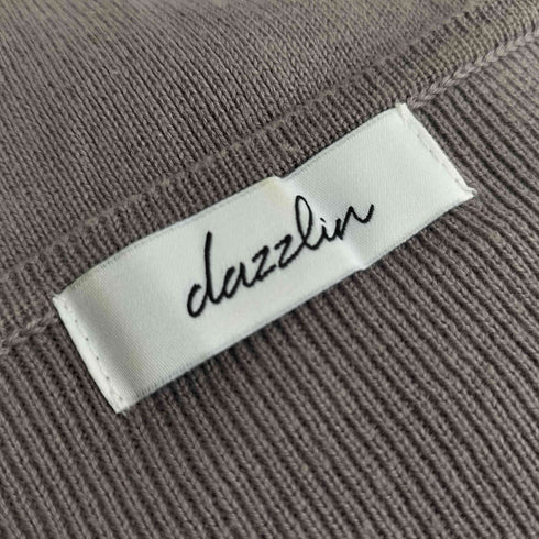 ダズリン dazzlin プリーツカシュクールロンスリワンピース レディース FREE