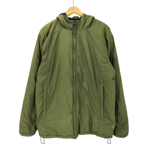 ステューシー Stussy 90-00S AUTHENTIC GEAR ECWCS GEN3 LEVEL7 型 裾 ロゴ フーデッド 中綿 マウンテン パーカー ジャケット メンズ import:L