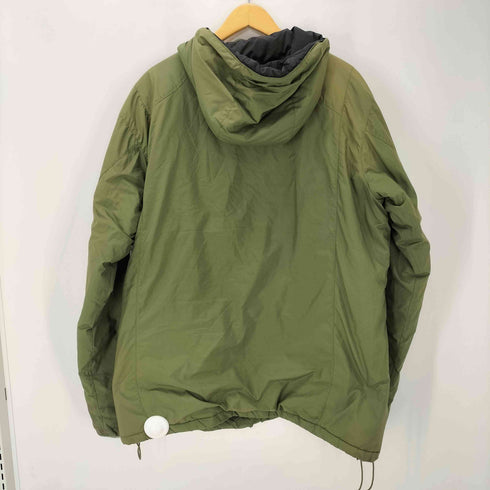 ステューシー Stussy 90-00S AUTHENTIC GEAR ECWCS GEN3 LEVEL7 型 裾 ロゴ フーデッド 中綿 マウンテン パーカー ジャケット メンズ import:L