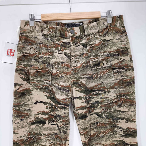 オークリー OAKLEY 00S INDUSTRIAL DENIM デザートカモ 迷彩柄 テーパード コーデュロイ ブッシュ パンツ メンズ 34