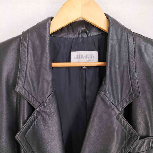 JHA-JHA レザー ダブルテーラードジャケット メンズ FREE