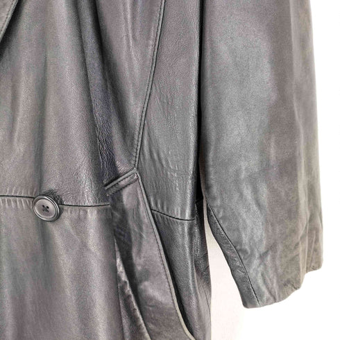 JHA-JHA レザー ダブルテーラードジャケット メンズ FREE