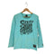 AK RUSS・K Y2K フロントプリントクルーネック長袖Tシャツ メンズ JPN:L