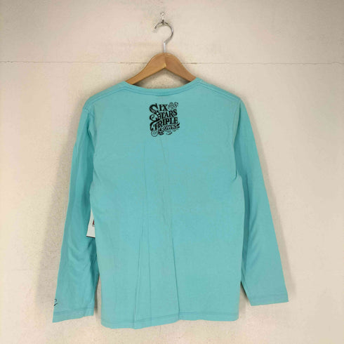 AK RUSS・K Y2K フロントプリントクルーネック長袖Tシャツ メンズ JPN:L