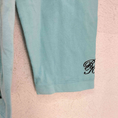 AK RUSS・K Y2K フロントプリントクルーネック長袖Tシャツ メンズ JPN:L