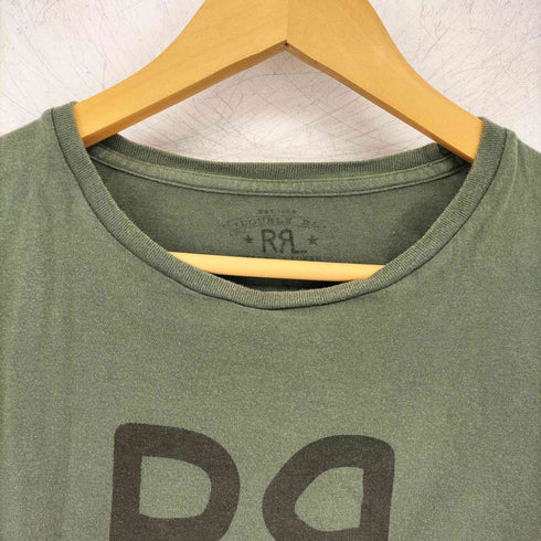 ダブルアールエルラルフローレン RRL RALPH LAUREN プリントクルーネックTシャツ メンズ import:S