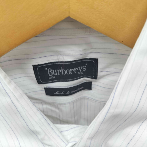 バーバリーズ BURBERRYS ホース刺繍ロゴ ビジネスシャツ メンズ