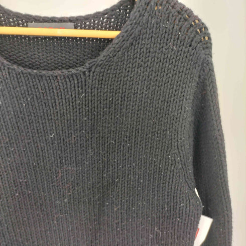 キャバン CABaN ウール カシミヤ クルーネック ニット レディース JPN:S