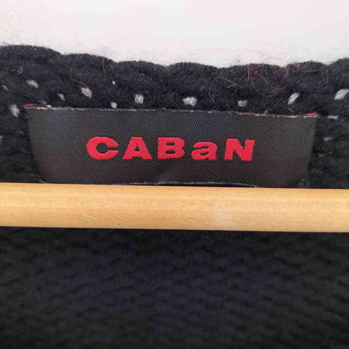 キャバン CABaN ウール カシミヤ クルーネック ニット レディース JPN:S