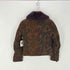 エトロ ETRO イタリア製 襟ファー ジャガードジャケット レディース 40