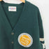 ウィアード WEIRDO CHARLIE - CARDIGAN ロゴワッペン レタード カーディガン メンズ import:L