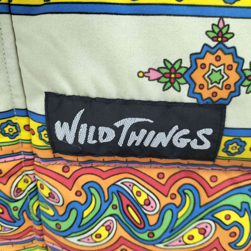 ワイルドシングス WILD THINGS pertex ペイズリー ダウンベスト メンズ import:XS