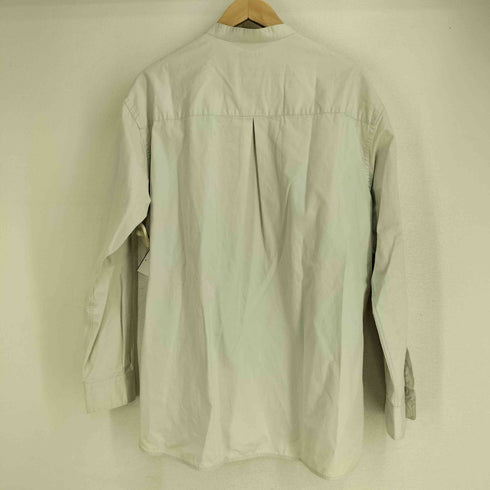 ビューティーアンドユースユナイテッドアローズ BEAUTY & YOUTH UNITED ARROWS バイオダンプ バンドカラー ワイドフォルム シャツ メンズ JPN:L