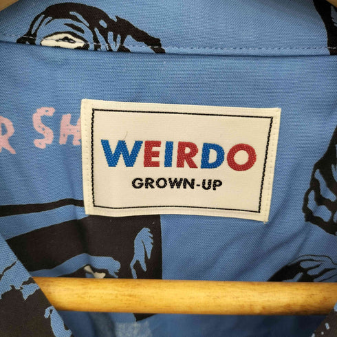 ウィアード WEIRDO HORROR MAGAZINE S/S SHIRTS ホラーマガジン アロハ シャツ メンズ import:L