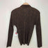 プリーツプリーズイッセイミヤケ PLEATS PLEASE ISSEY MIYAKE 14AW 総柄 プリーツカーディガン レディース JPN:3