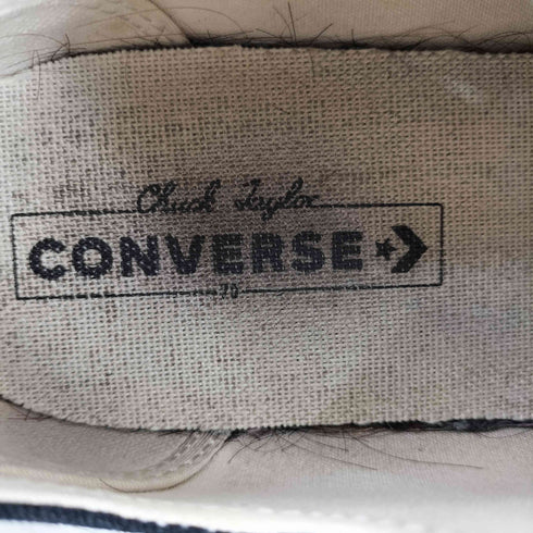 コンバース CONVERSE CT70 BLACK LOW CUT レディース KOR 24.5