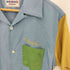 ウィアード WEIRDO WRD CORP S/S SHIRT ロゴデザイン オープンカラー 半袖シャツ メンズ import:S