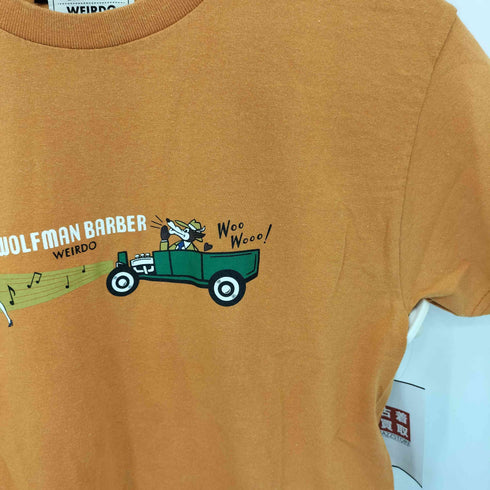 ウィアード WEIRDO WOLFMAN BARBER ホット ロッドボマード Tシャツ メンズ import:S